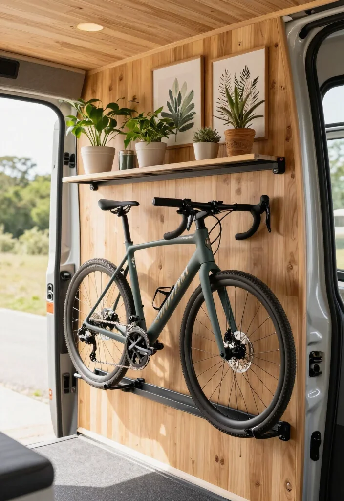 9 Clever Van Bike Storage Ideas for Outdoor Adventures 3. Magnetic Bike Storage Solutions 0