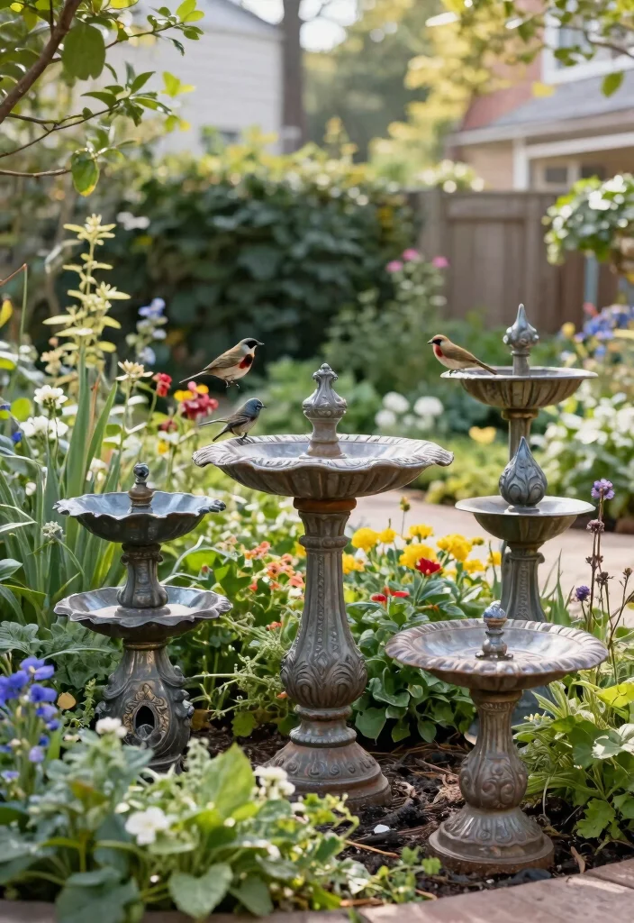 9 Elegant Metal Bird Bath Ideas Vintage Garden Style Conclusion 0
