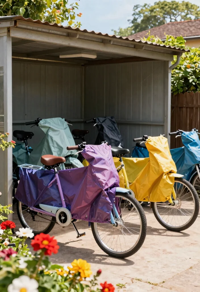 9 Essential Backyard Bike Storage Tips Weatherproof 3. Use Bike Covers for Extra Protection 0