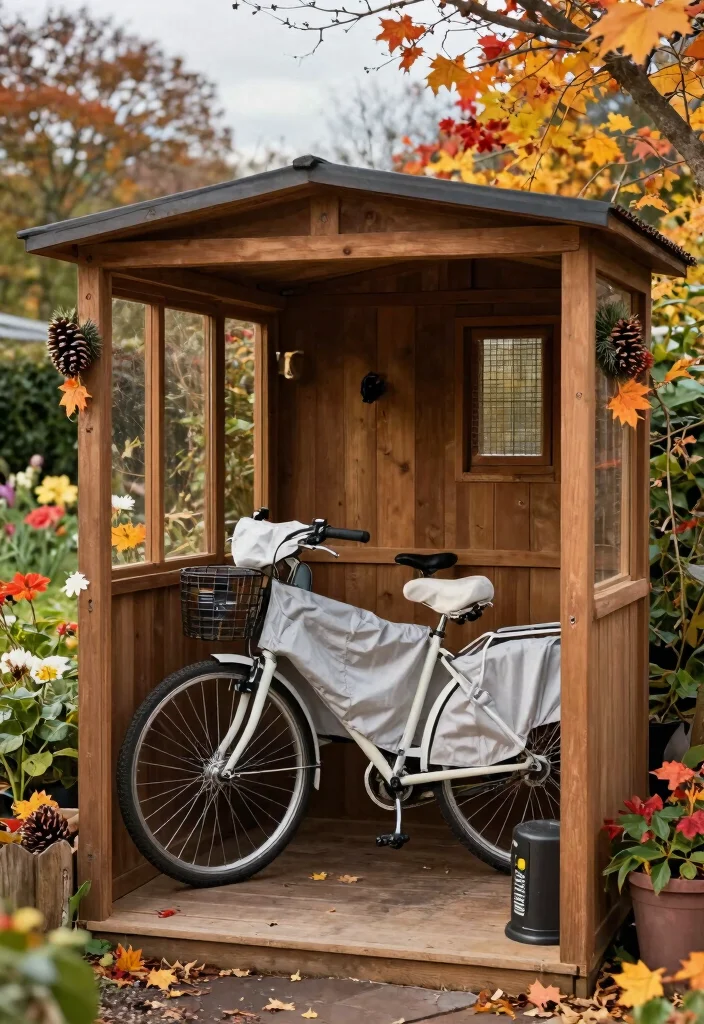 9 Essential Backyard Bike Storage Tips Weatherproof 7. Plan for Seasonal Changes 0