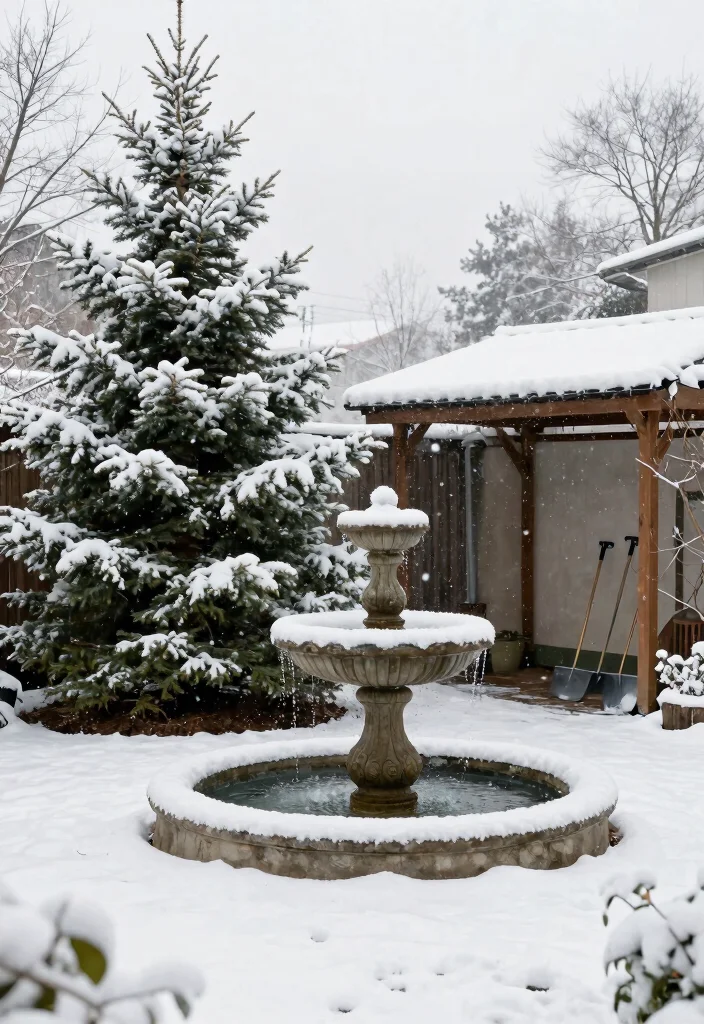 9 Essential Water Fountain Maintenance Tips for Clean Water 4 9 Essential Water Fountain Maintenance Tips for Clean Water 4. Protecting in Winter 0