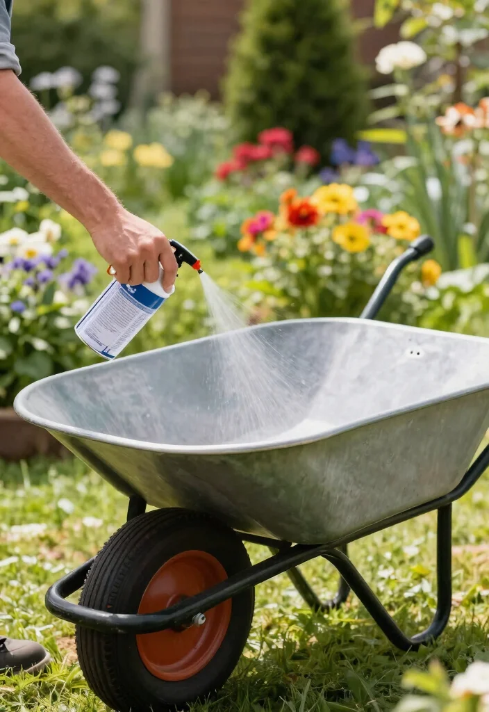 9 Essential Wheelbarrow Maintenance Tips to Prevent Rust 3. Apply Rust Inhibitor 0
