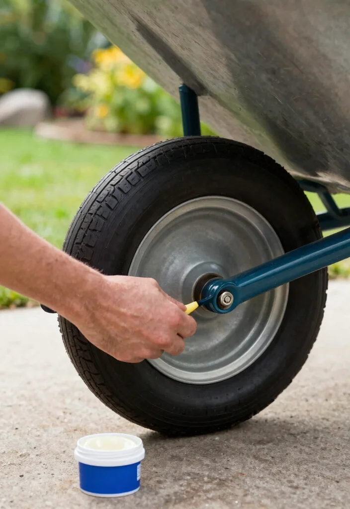 9 Essential Wheelbarrow Maintenance Tips to Prevent Rust 5. Protect the Wheels 0