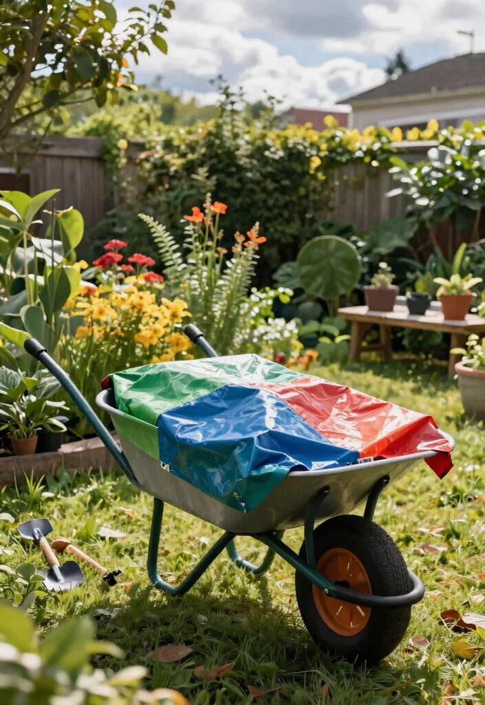 9 Essential Wheelbarrow Maintenance Tips to Prevent Rust 7. Use a Wheelbarrow Cover 0