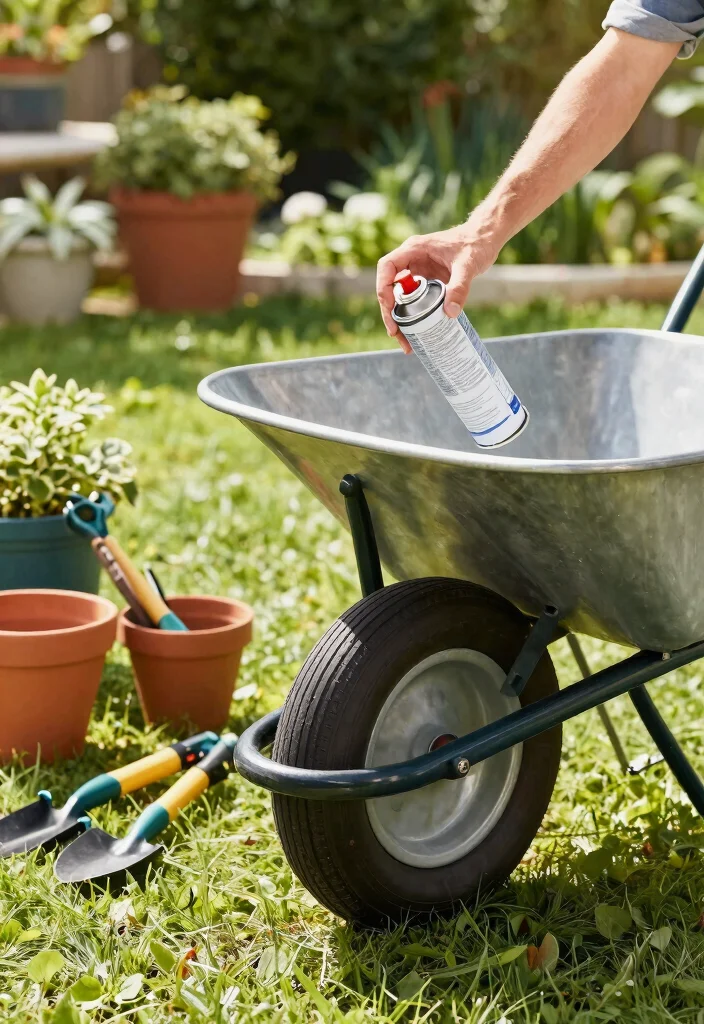 9 Essential Wheelbarrow Maintenance Tips to Prevent Rust 8. Regular Lubrication 0