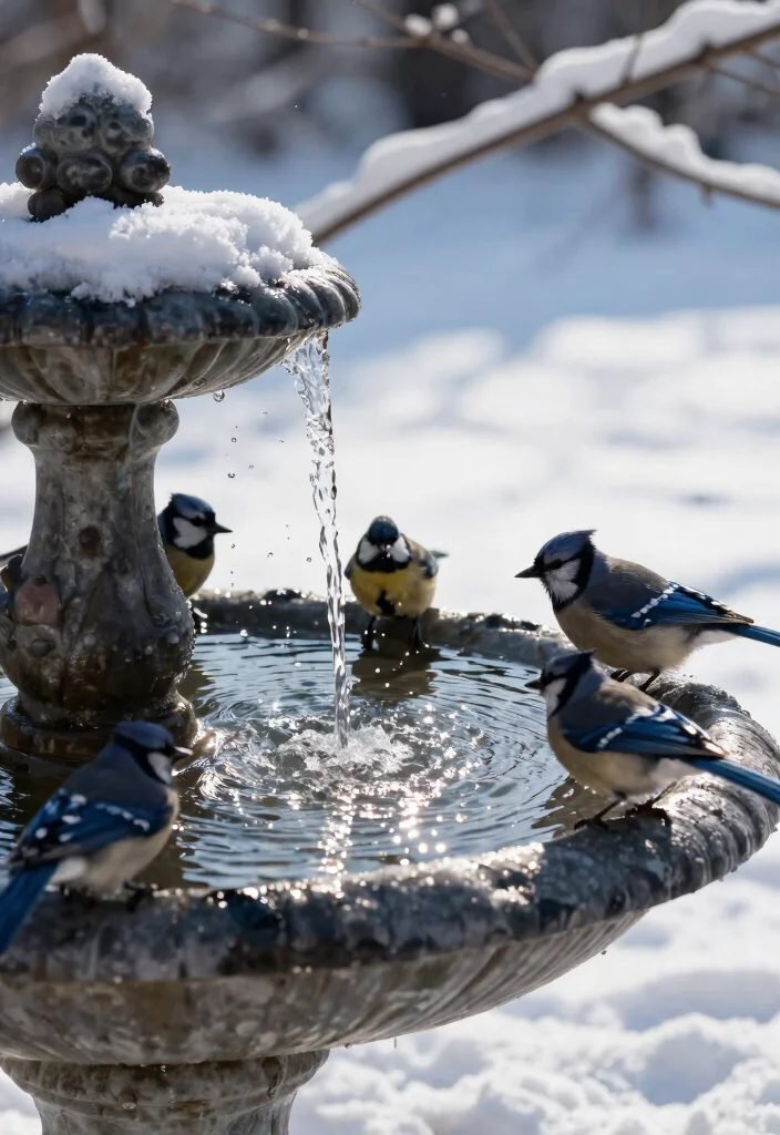 9 Essential Winter Bird Bath Maintenance Tips 2 9 Essential Winter Bird Bath Maintenance Tips 2. Ensure Clean Water Daily 0