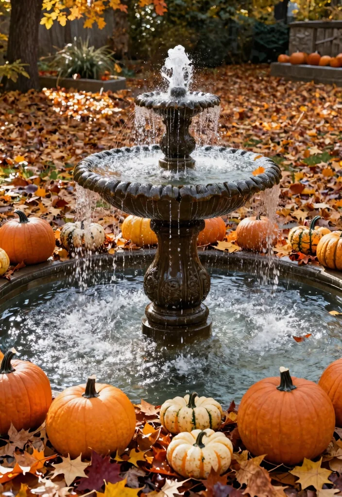 9 Magical Water Fountain Photoshoot Ideas Pro Tips 6. Utilize Seasonal Changes for Fresh Looks 0