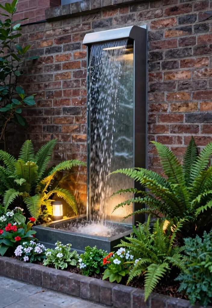9 Modern Urban Water Fountain Inspirations for City Spaces 3 9 Modern Urban Water Fountain Inspirations for City Spaces 3. Vertical Wall Fountains 0