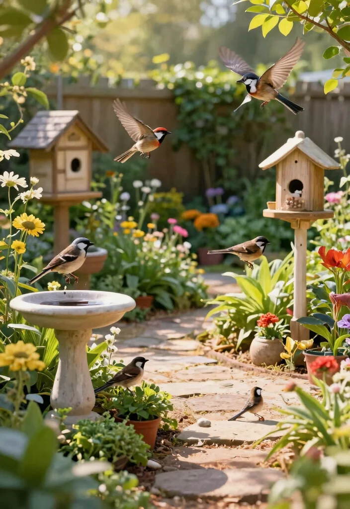 9 Perfect Bird Bath and Feeder Garden Ideas to Attract Birds Conclusion 0