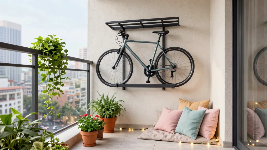 9 Practical Balcony Bike Storage Ideas for Apartment Living