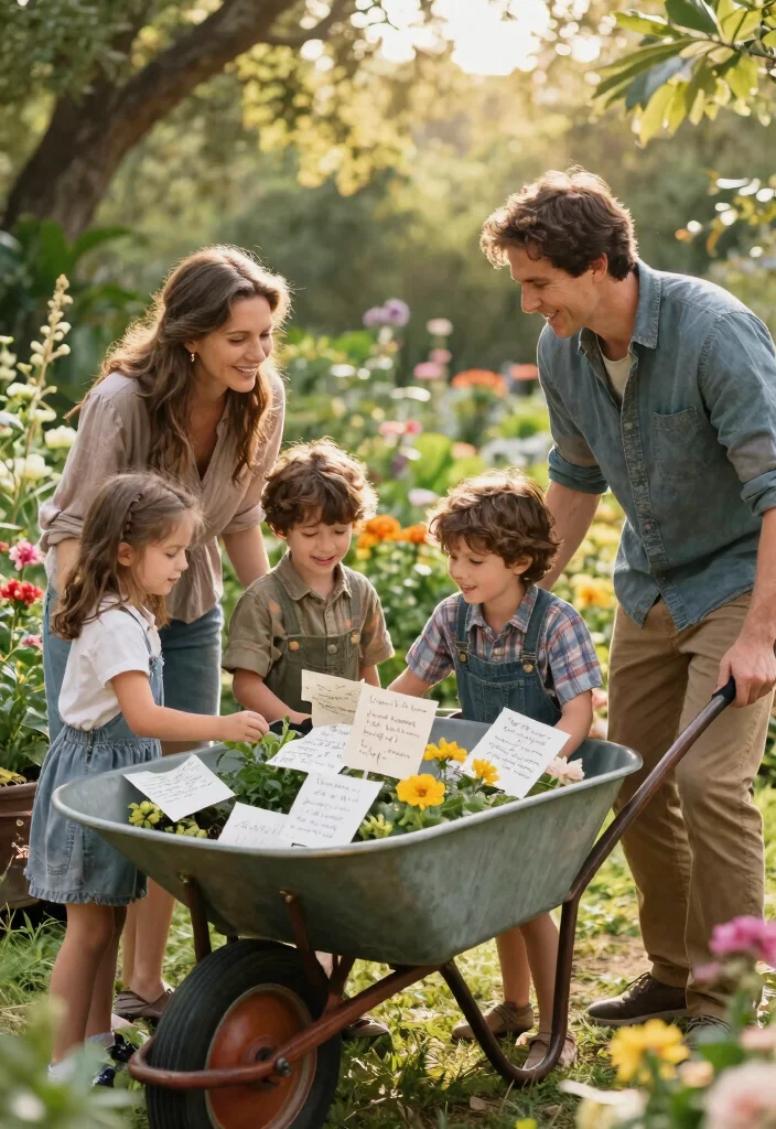 9 Rustic Wheelbarrow Photoshoot Ideas for Family Portraits 9. Wheelbarrow Memories 0