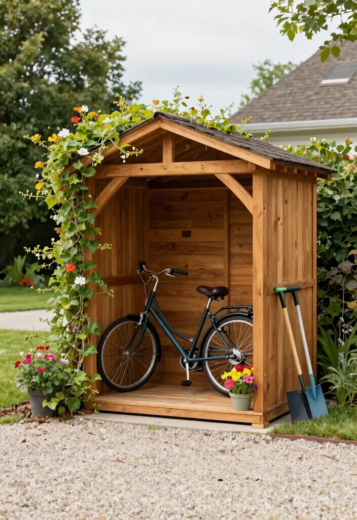 9 Smart Driveway Bike Storage Tips for Families 2. Bike Storage Sheds A Garden Friendly Solution 0
