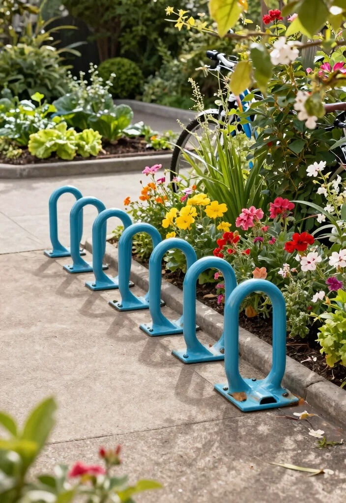 9 Smart Driveway Bike Storage Tips for Families 7. Gardening and Bike Harmony Design a Dual Space 0