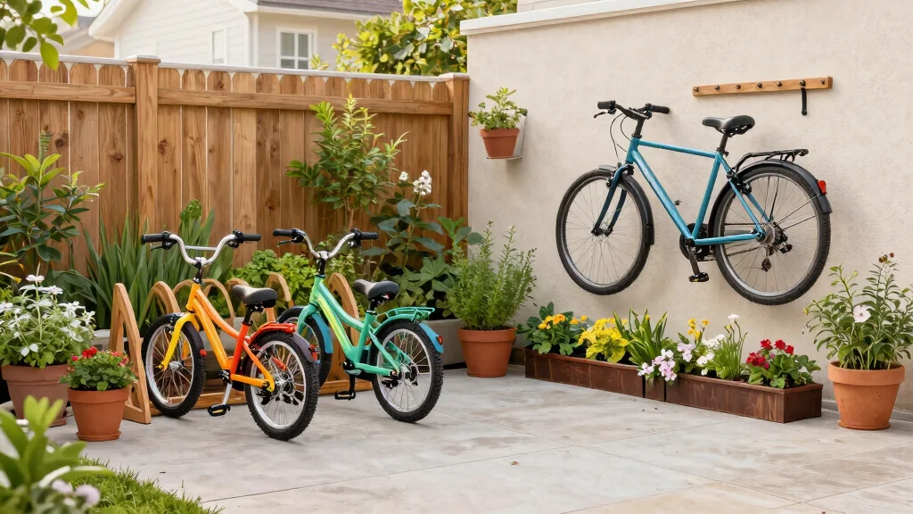 9 Smart Driveway Bike Storage Tips for Families