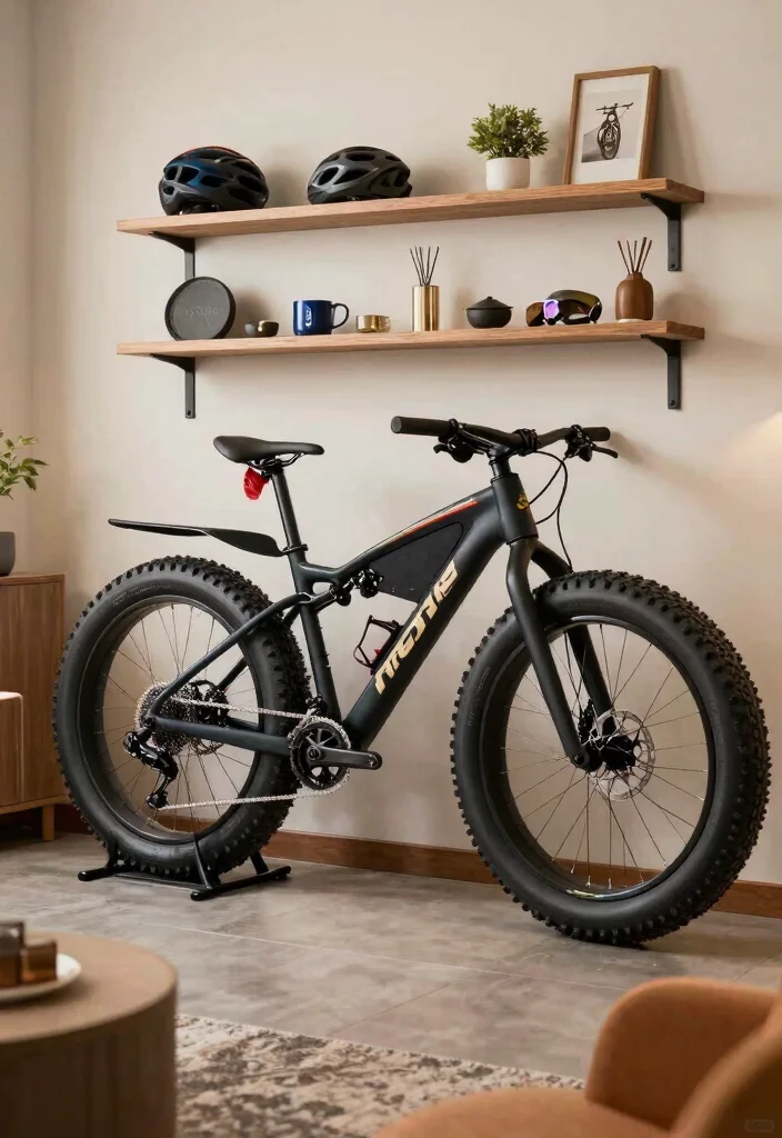 9 Sturdy Fat Bike Storage Ideas for Wide Tires 9. Customized Bike Holsters 0