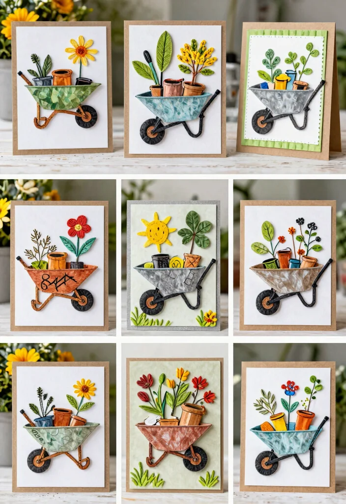 9 Sweet Wheelbarrow Card Ideas for Handmade Crafts Conclusion 0