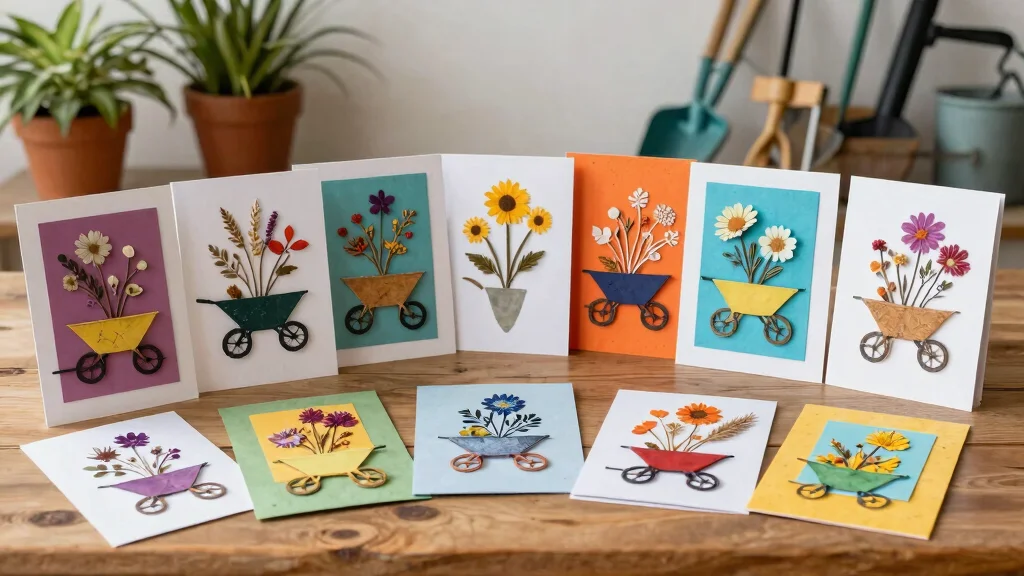 9 Sweet Wheelbarrow Card Ideas for Handmade Crafts